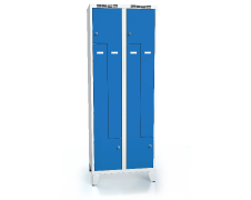 Cloakroom locker Z-shaped doors ALDOP with feet 1920 x 700 x 500